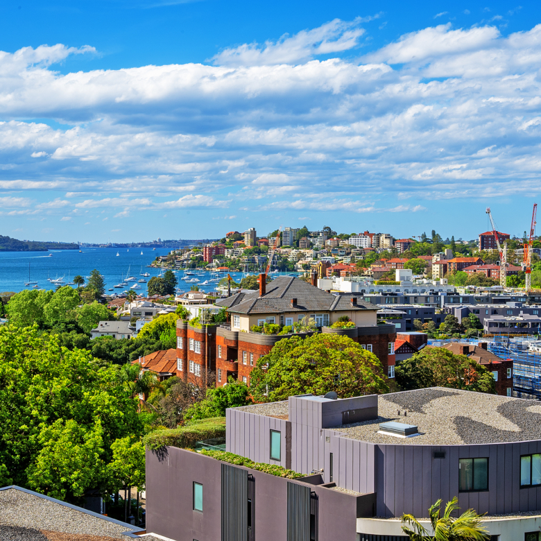 Sydney Harbour views from Apartment4,363 Edgecliff Road Edgecliff